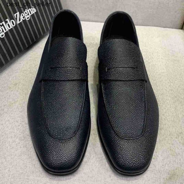 ermenegildo zzegna zegna new caviar cowhide slip-on shoe for men's low cap footwear casual leather shoes, Black
ermenegildo zzegna zegna new caviar cowhide slip-on shoe for men's low cap footwear casual leather shoes, Black