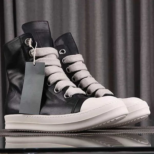 2023high street shoes rick minimalist style genuine leather sneakers jumbo shoeslace men's casual shoes owens designer women's boo
2023high street shoes rick minimalist style genuine leather sneakers jumbo shoeslace men's casual shoes owens designer women's boo