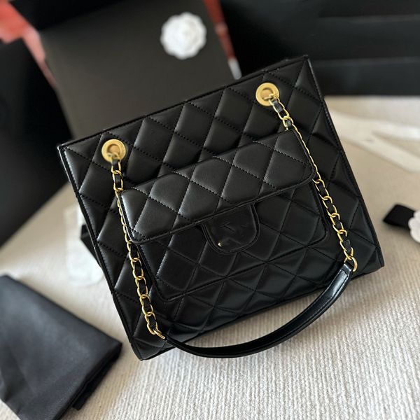 23c womens designer classic gst tote bags lambskin gold metal hardware matelasse chain shoulder underarm handbags with flap pouch large capa
23c womens designer classic gst tote bags lambskin gold metal hardware matelasse chain shoulder underarm handbags with flap pouch large capa