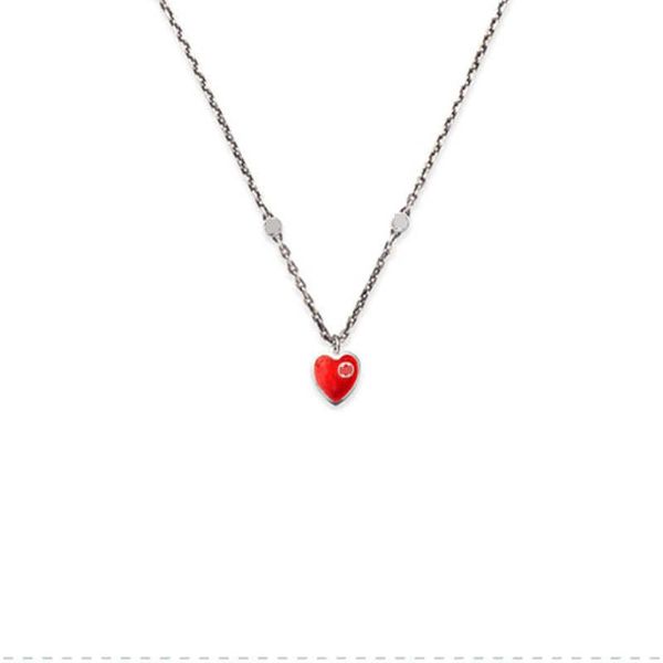 fashion commuting sterling silver heart enamel couple necklace family love sweet versatile collar chain
fashion commuting sterling silver heart enamel couple necklace family love sweet versatile collar chain