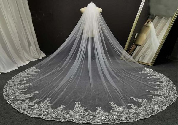 real image glitter sequins lace long wedding veil 3 meters white ivory bridal veil wedding headpieces bride veil2562584, Black
real image glitter sequins lace long wedding veil 3 meters white ivory bridal veil wedding headpieces bride veil2562584, Black
