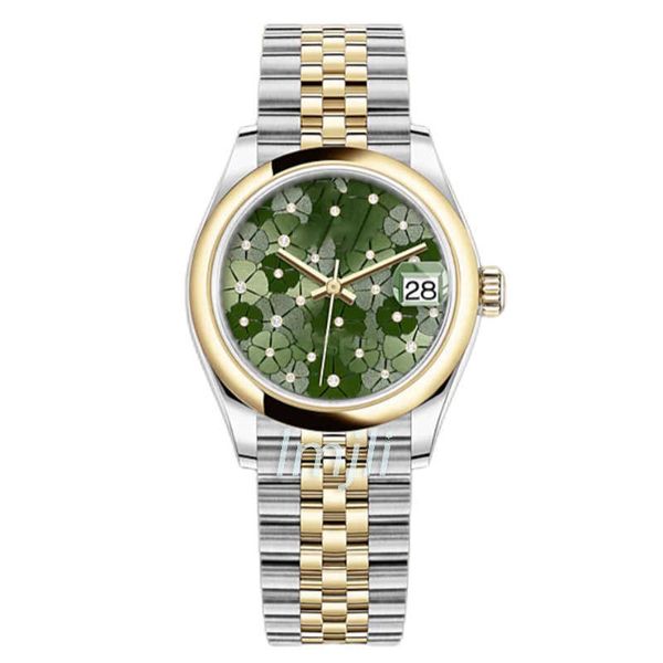 watch ladies mechanical 31mm women watches green flower sliver/gold, Slivery;golden
watch ladies mechanical 31mm women watches green flower sliver/gold, Slivery;golden