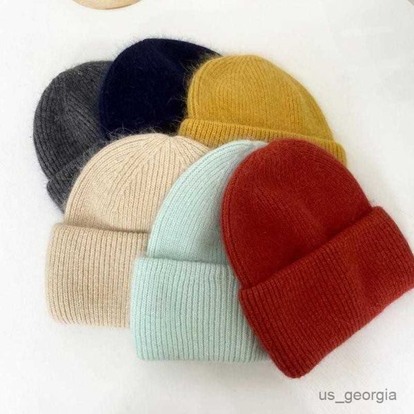 caps winter real rabbit knitted beanies for women warm cashmere wool beanies female fold thick hats r230628, Blue;gray
caps winter real rabbit knitted beanies for women warm cashmere wool beanies female fold thick hats r230628, Blue;gray
