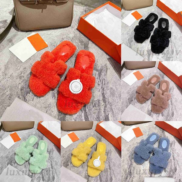 designer fur slippers lamb wool slipper women leisure letter slides plush autumn winter flat bottom sandal solid color fur fluffy slippers, Black
designer fur slippers lamb wool slipper women leisure letter slides plush autumn winter flat bottom sandal solid color fur fluffy slippers, Black