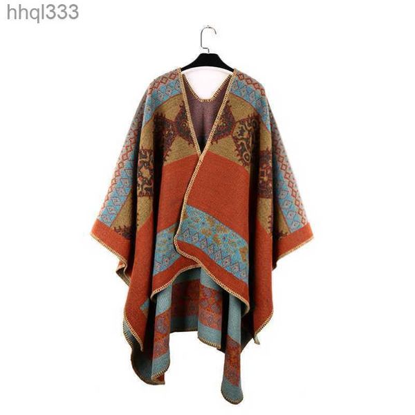 ethnic style imitation cashmere shawl can be easily paired with a travel cape for warmth in autumn and winter. yunnan northwest travel p out, Red;brown
ethnic style imitation cashmere shawl can be easily paired with a travel cape for warmth in autumn and winter. yunnan northwest travel p out, Red;brown