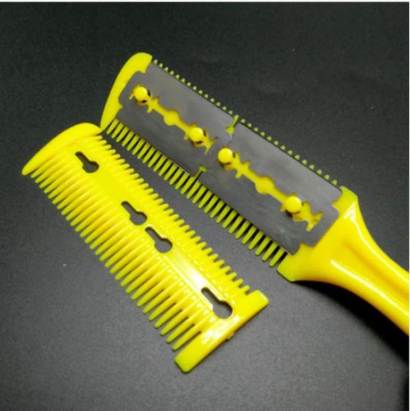 1 pc multicolor hair cut barber styling scissor razor magic blade combs hairdressing tool kit doublesided knife hair scissors 2206794733, Silver
1 pc multicolor hair cut barber styling scissor razor magic blade combs hairdressing tool kit doublesided knife hair scissors 2206794733, Silver