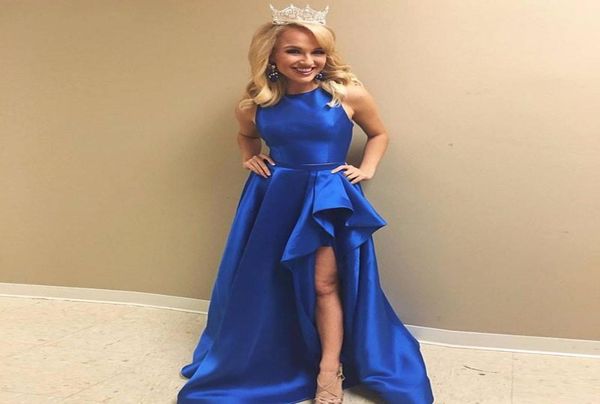 2017 fashion royal blue crew neck hilo prom dresses long sleeveless zipper back dresses evening wear custom made1975872, Black
2017 fashion royal blue crew neck hilo prom dresses long sleeveless zipper back dresses evening wear custom made1975872, Black