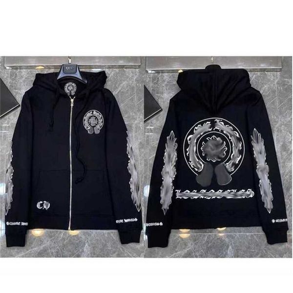 fashion luxury men's jackets designer zipper sweatshirts heart horseshoe cross print brand ch hoodies women chromes coat casual pullove, Black
fashion luxury men's jackets designer zipper sweatshirts heart horseshoe cross print brand ch hoodies women chromes coat casual pullove, Black