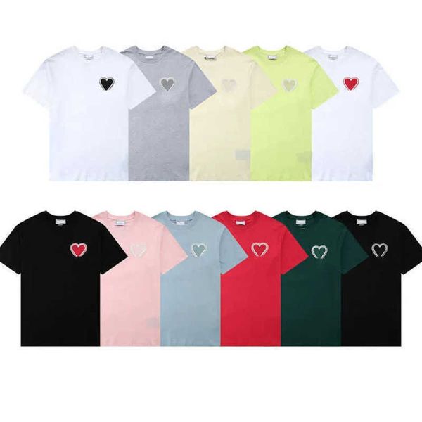 paris designer amis t shirt tshirts 2023 new macarone candy color love embroidery letter hearts pure cotton short sleeve men women 18uh, White;black
paris designer amis t shirt tshirts 2023 new macarone candy color love embroidery letter hearts pure cotton short sleeve men women 18uh, White;black