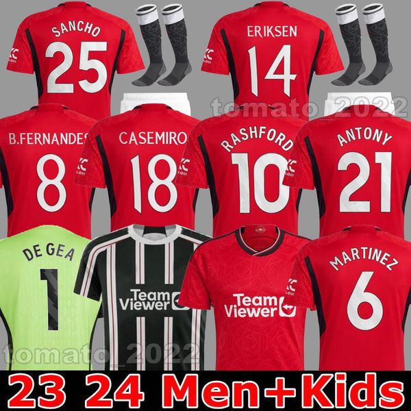 23 24 antony casemiro martinez eriksen manchesters soccer jerseys rashford 2023 2024 sancho b. fernandes fred mans utds football shirt kit s, Black;yellow
23 24 antony casemiro martinez eriksen manchesters soccer jerseys rashford 2023 2024 sancho b. fernandes fred mans utds football shirt kit s, Black;yellow