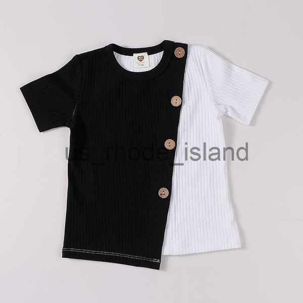 t-shirts kids clothes t shirt baby girls and boys clothes round neck short sleeves fashion children t-shirt ribbed contract patched color x0, Blue
t-shirts kids clothes t shirt baby girls and boys clothes round neck short sleeves fashion children t-shirt ribbed contract patched color x0, Blue
