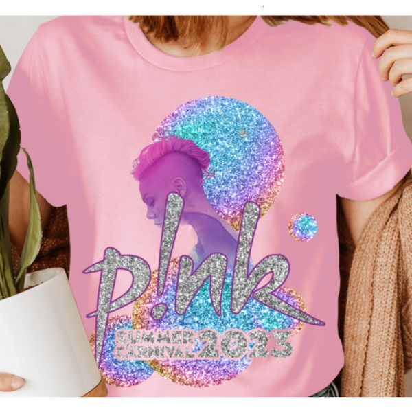 women s t shirt style short sleeve p nk singer summer carnival 2023 tour t shirt men women t shirt y2k tees blouse kpop 230628, White
women s t shirt style short sleeve p nk singer summer carnival 2023 tour t shirt men women t shirt y2k tees blouse kpop 230628, White
