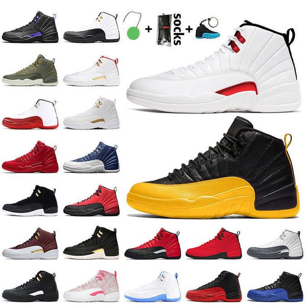 with box 2021 jumpman 12 mens basketball shoes twist 12s university gold reverse flu game dark concord arctic punch womens trainers sneakers
with box 2021 jumpman 12 mens basketball shoes twist 12s university gold reverse flu game dark concord arctic punch womens trainers sneakers