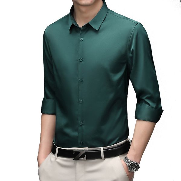 men's dress shirts 6xl pure color easy care formal business smooth soft officeworking wear standardfit stretch men shirt long sleeve sl, White;black
men's dress shirts 6xl pure color easy care formal business smooth soft officeworking wear standardfit stretch men shirt long sleeve sl, White;black