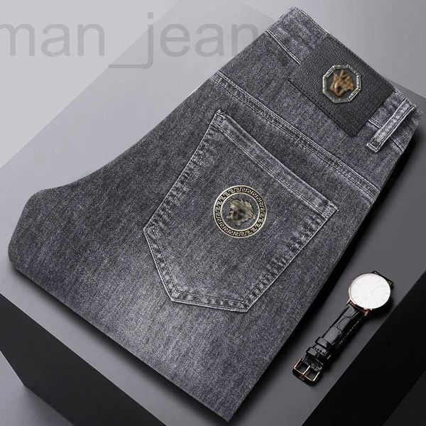 men's jeans designer 2022 spring new elastic men's jeans grey european fashion brand slim feet paj1, Blue
men's jeans designer 2022 spring new elastic men's jeans grey european fashion brand slim feet paj1, Blue
