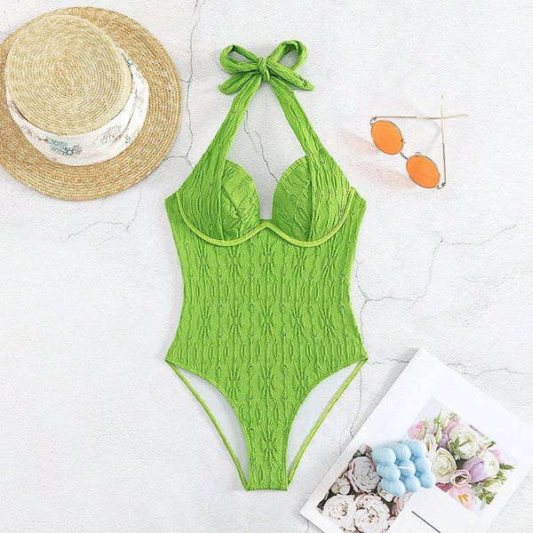 retro one piece swimsuit green swim wear for women 2023 vintage beachwear halter bathing suit lady backless water sports bikini set
retro one piece swimsuit green swim wear for women 2023 vintage beachwear halter bathing suit lady backless water sports bikini set