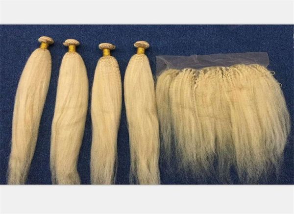 kinky straight 613 blonde brazilian virgin hair 3bundles with frontal closure italian coarse yaki blonde 13x4 full lace frontal w5647627, Black;brown
kinky straight 613 blonde brazilian virgin hair 3bundles with frontal closure italian coarse yaki blonde 13x4 full lace frontal w5647627, Black;brown