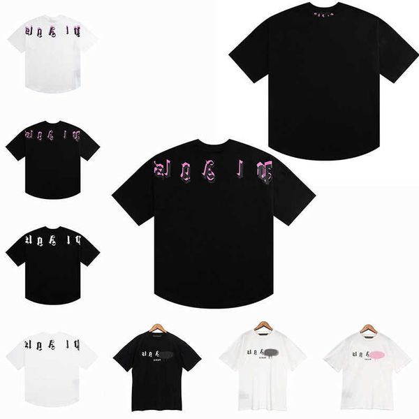 t shirt palms summer mens womens designers t shirts luxurys letter cotton tshirts clothing polos short sleeve high1 quality clothes tees rc, White;black
t shirt palms summer mens womens designers t shirts luxurys letter cotton tshirts clothing polos short sleeve high1 quality clothes tees rc, White;black