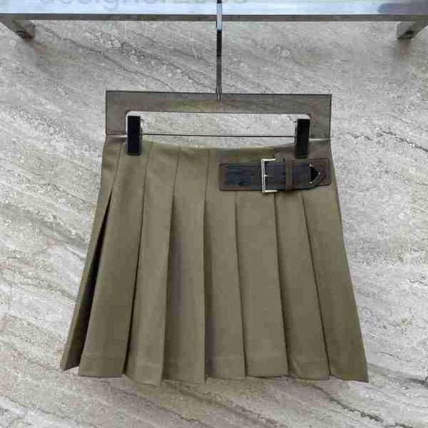 skirts designer 23 spring/summer new worn belt buckle decoration one piece pleated short skirt w1bv, Black
skirts designer 23 spring/summer new worn belt buckle decoration one piece pleated short skirt w1bv, Black