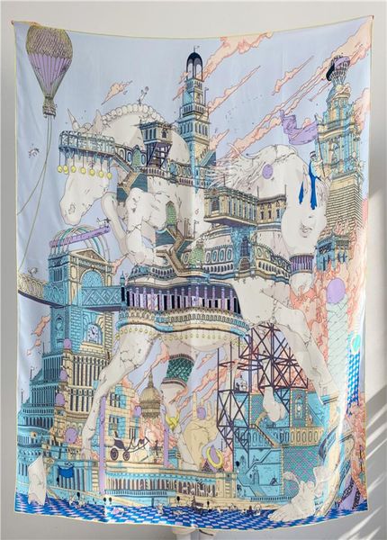 fashion women horse new scarves silk twill 140 large silk scarves autumn and winter shawls9359105, Blue;gray
fashion women horse new scarves silk twill 140 large silk scarves autumn and winter shawls9359105, Blue;gray