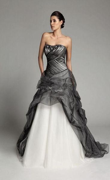 new empire colorful wedding dress gothic black and white draped princess crystal pleated bridal gowns custom made beads strapless 9165578
new empire colorful wedding dress gothic black and white draped princess crystal pleated bridal gowns custom made beads strapless 9165578