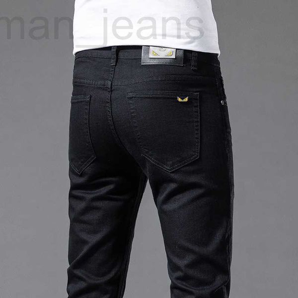 men's jeans designer european brand black jeans men's slim slim-fit pants elastic youth korean casual summer thin s1ff, Blue
men's jeans designer european brand black jeans men's slim slim-fit pants elastic youth korean casual summer thin s1ff, Blue
