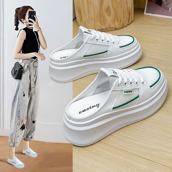 slippers baotou half women s outerwear shoes 2023 summer and autumn leisure one step lazy little white 230628, Black
slippers baotou half women s outerwear shoes 2023 summer and autumn leisure one step lazy little white 230628, Black