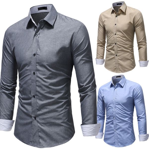 men's dress shirts autumn and winter fashion colorful cotton fabric men's casual slim long-sleeved shirt shirts for men luxury man, White;black
men's dress shirts autumn and winter fashion colorful cotton fabric men's casual slim long-sleeved shirt shirts for men luxury man, White;black