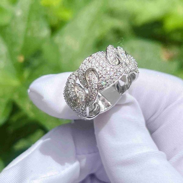 hip fine moissanite diamond mens cuban sterling silver 925 or 10k 14k real gold ring
hip fine moissanite diamond mens cuban sterling silver 925 or 10k 14k real gold ring