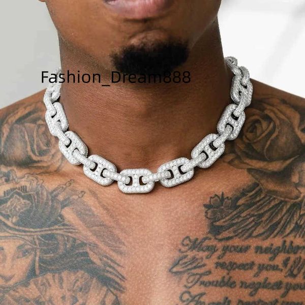iced out 18mm moissanite g-link chain 925 sterling silver luxury vvs moissanite cuban link chain
iced out 18mm moissanite g-link chain 925 sterling silver luxury vvs moissanite cuban link chain
