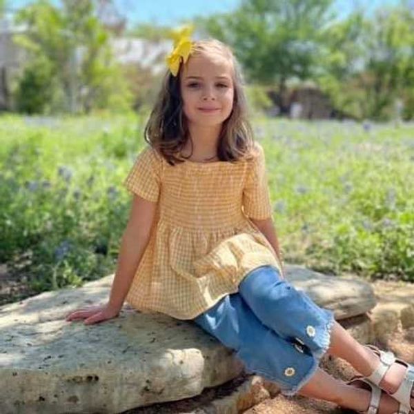 t-shirts sweet girls t-shirt and trousers suit fashion plaid short-sleeve and little daisy denim pants 2pcs outfits clothes x0628, Blue
t-shirts sweet girls t-shirt and trousers suit fashion plaid short-sleeve and little daisy denim pants 2pcs outfits clothes x0628, Blue
