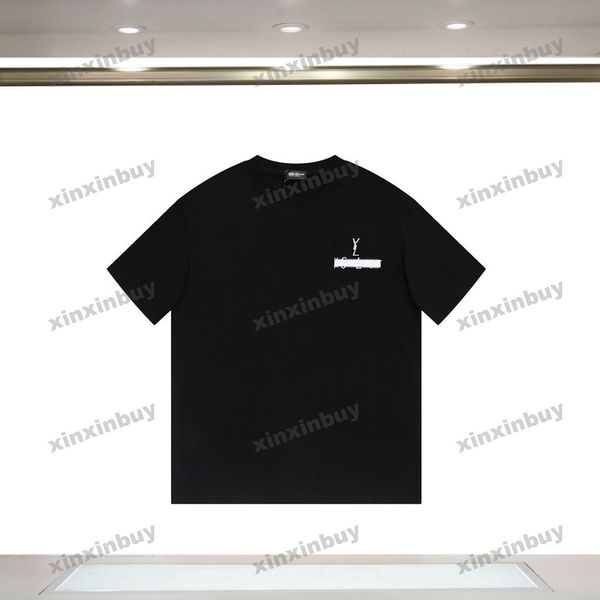 xinxinbuy men designer tee t shirt 23ss paris letter embroidery short sleeve cotton women red black white s-2xl, Black;brown
xinxinbuy men designer tee t shirt 23ss paris letter embroidery short sleeve cotton women red black white s-2xl, Black;brown