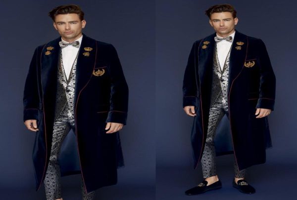 winter new design mens navy velvet fabric overcoats shawl lapel outdoor ankle length coats windproof warm outwear for male6051378, Black;gray
winter new design mens navy velvet fabric overcoats shawl lapel outdoor ankle length coats windproof warm outwear for male6051378, Black;gray