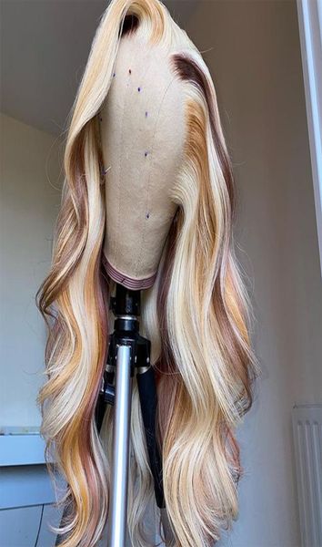 30 inch brazilian human hair highlight wig 180 13x4 body wave lace frontal wig for women synthetic4769966, Black
30 inch brazilian human hair highlight wig 180 13x4 body wave lace frontal wig for women synthetic4769966, Black