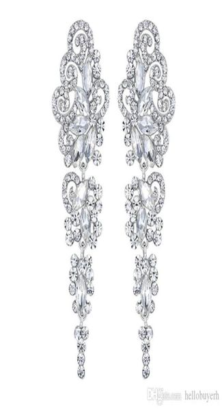 2019 bridal jewelry star moon circular new clover anti allergy star moon silver diamond pierced bridal earrings 2391000, White
2019 bridal jewelry star moon circular new clover anti allergy star moon silver diamond pierced bridal earrings 2391000, White