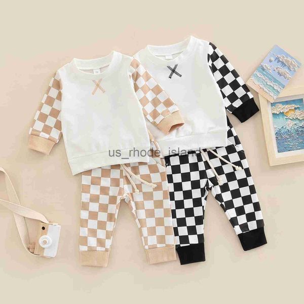 t-shirts -07-16 lioraitiin 0-3years toddlers 2pcs clothes set fashion checkerboard printed long sleeve tie-up long pants x0628, Blue
t-shirts -07-16 lioraitiin 0-3years toddlers 2pcs clothes set fashion checkerboard printed long sleeve tie-up long pants x0628, Blue