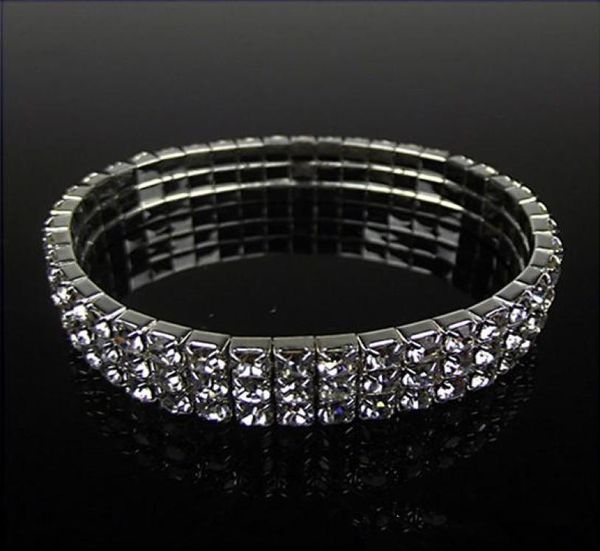discount bridal bracelet 2019 bridal jewelry 3 row silver rhinestone bling bling crystal stretch bangle women party prom wedding a1379125, White
discount bridal bracelet 2019 bridal jewelry 3 row silver rhinestone bling bling crystal stretch bangle women party prom wedding a1379125, White