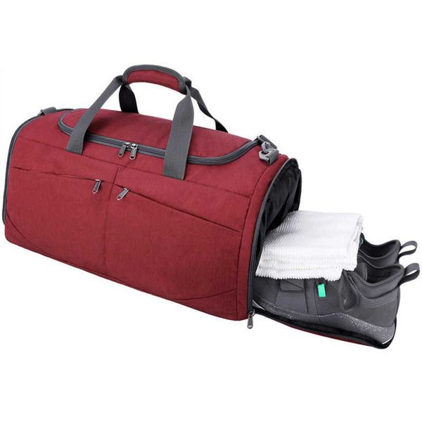 large capacity travel bag dry and wet separation yoga fitness boarding business trip training bag waterproof hand luggage
large capacity travel bag dry and wet separation yoga fitness boarding business trip training bag waterproof hand luggage