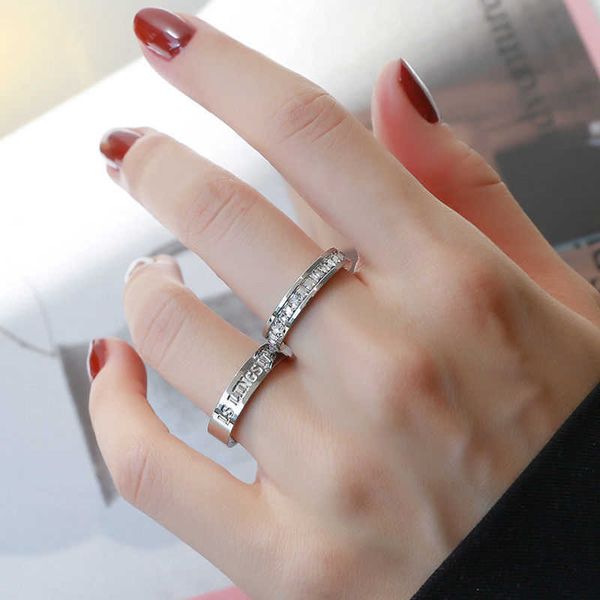 designer carti ring new personalized ins colorless sparkling diamond small design cool style couple for men and women p9ix, Silver
designer carti ring new personalized ins colorless sparkling diamond small design cool style couple for men and women p9ix, Silver