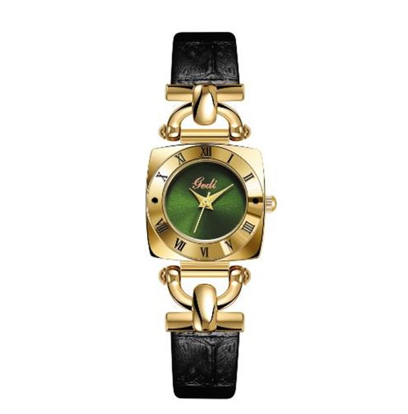 2023 new high-end retro roman square dial women's trendy small green dial quartz belt watch, Slivery;brown
2023 new high-end retro roman square dial women's trendy small green dial quartz belt watch, Slivery;brown