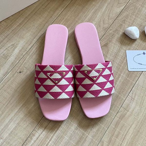 designer slipper brand women's slippers embroidered multi-color flat bottomed beach sandals casual summer leather corner label flat bot, Black
designer slipper brand women's slippers embroidered multi-color flat bottomed beach sandals casual summer leather corner label flat bot, Black