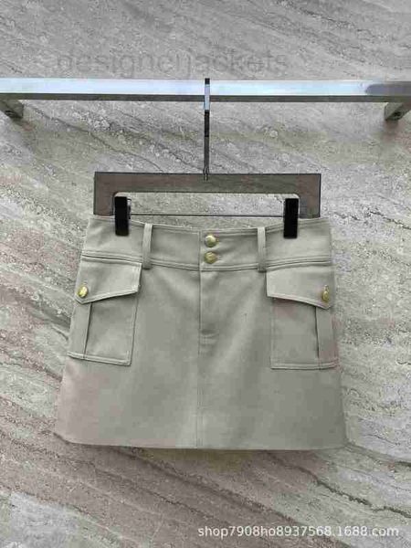 skirts designer 2023 spring/summer new work dress half skirt 2fzr, Black