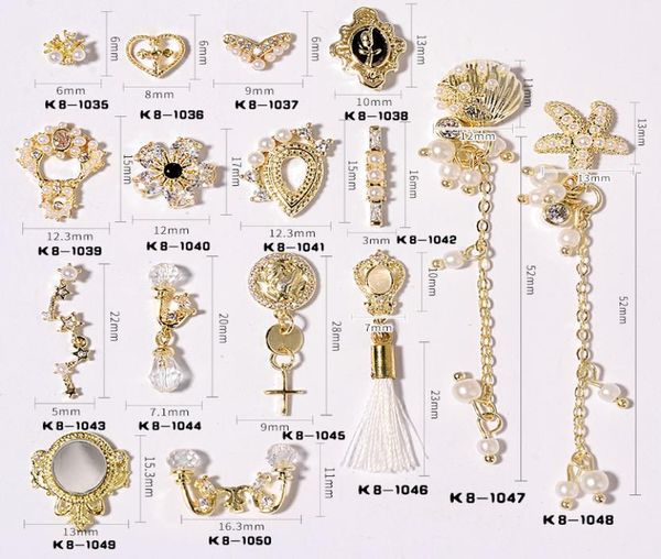 10 pcs shiny zircon pearl pendant 3d nail art decoration luxury chain bracelet wedding alloy jewelry manicure design accessories3751831, Silver;gold
10 pcs shiny zircon pearl pendant 3d nail art decoration luxury chain bracelet wedding alloy jewelry manicure design accessories3751831, Silver;gold