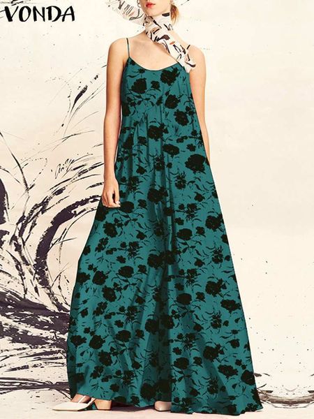 basic casual dresses vonda women summer tank dress bohemian floral printed long sundress sleeveless party vestidos robe femme oversized 2306, Black;gray
basic casual dresses vonda women summer tank dress bohemian floral printed long sundress sleeveless party vestidos robe femme oversized 2306, Black;gray