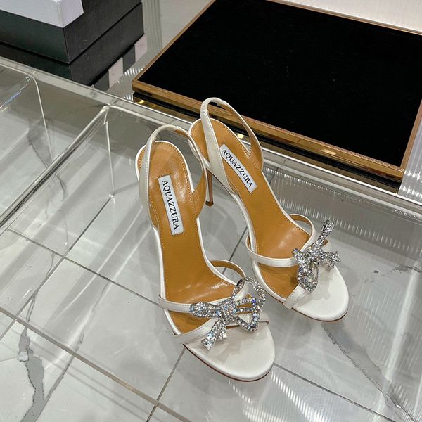 aquazzura crystal stiletto sandals embellished bow 10cm clear open toe cross shoes women's luxury designer sandals with box delivery, Black
aquazzura crystal stiletto sandals embellished bow 10cm clear open toe cross shoes women's luxury designer sandals with box delivery, Black
