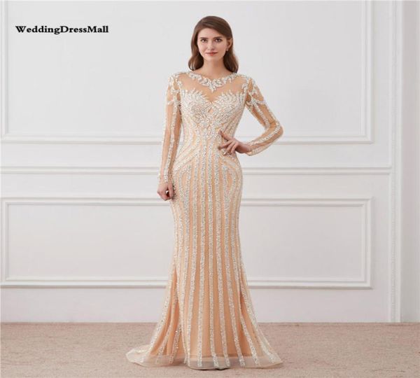 luxury long sleeve mermaid evening dress champagne bling bling arab dubai fully crystal beading prom party gowns1401951, Black;red
luxury long sleeve mermaid evening dress champagne bling bling arab dubai fully crystal beading prom party gowns1401951, Black;red