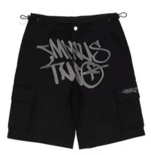 men's shorts minus two cargo harajuku casual loose punk rock straight wide leg trouser streetwear y2k short retro street trend overalls, White;black
men's shorts minus two cargo harajuku casual loose punk rock straight wide leg trouser streetwear y2k short retro street trend overalls, White;black