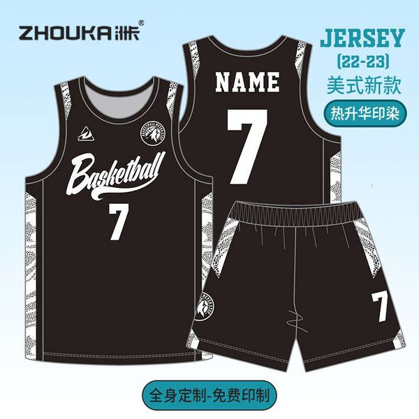new american basketball suit men's sports match personalized quick drying sweat absorbing team jersey basketball uniform, Black;red
new american basketball suit men's sports match personalized quick drying sweat absorbing team jersey basketball uniform, Black;red