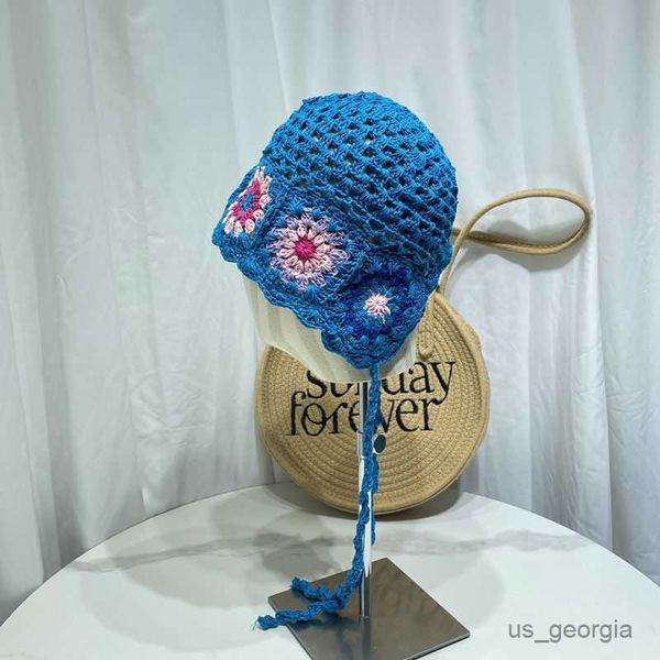 caps handmade crochet hollow beanie hat breathable headgear retro knitted bucket hat r230628, Blue;gray
caps handmade crochet hollow beanie hat breathable headgear retro knitted bucket hat r230628, Blue;gray