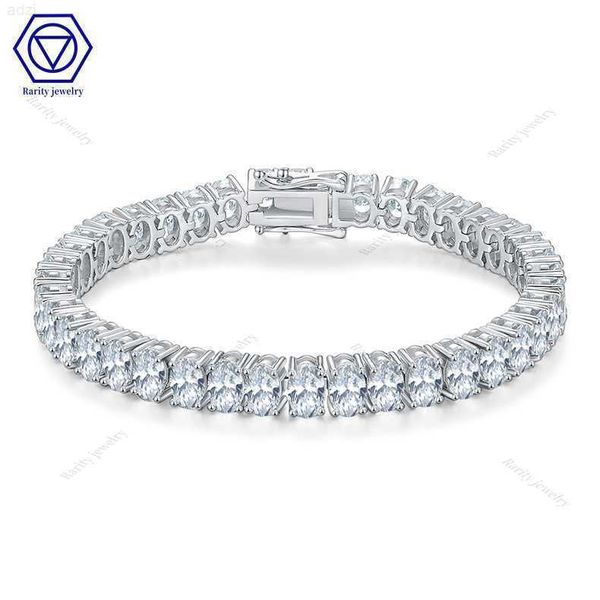 rarity wholesale factory price iced out oval shape d color vvs 925 sterling silver moissanite tennis chain bracelet for gift
rarity wholesale factory price iced out oval shape d color vvs 925 sterling silver moissanite tennis chain bracelet for gift